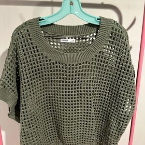 Sonoma Women's Olive Knit Sweater